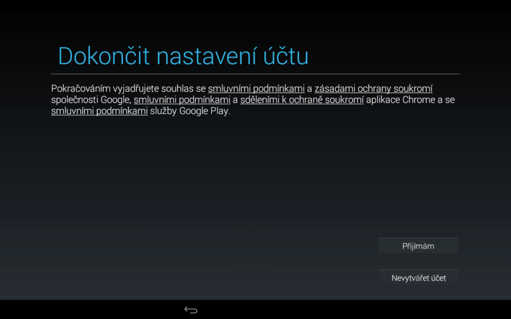 Android pro začátečníky google účet 15