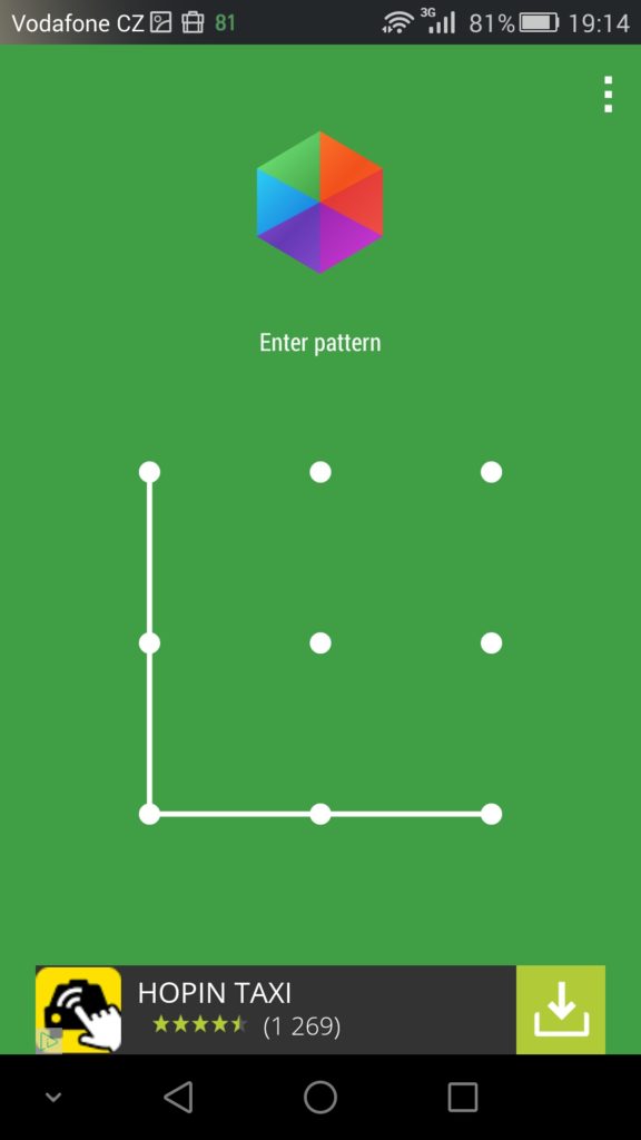 android aplikace Hexlock 5