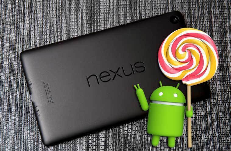 nexus 7 aktualizace ico