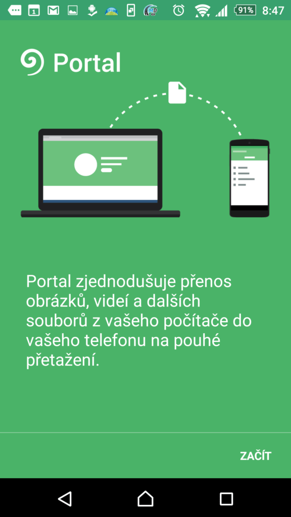 Portal - WiFi file transfers