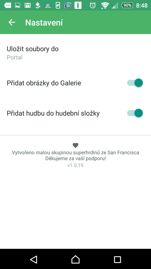 Portal - WiFi file transfers