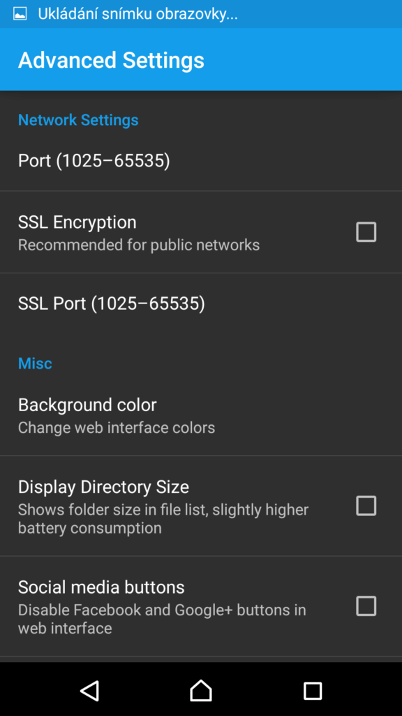 WiFi File Transfer