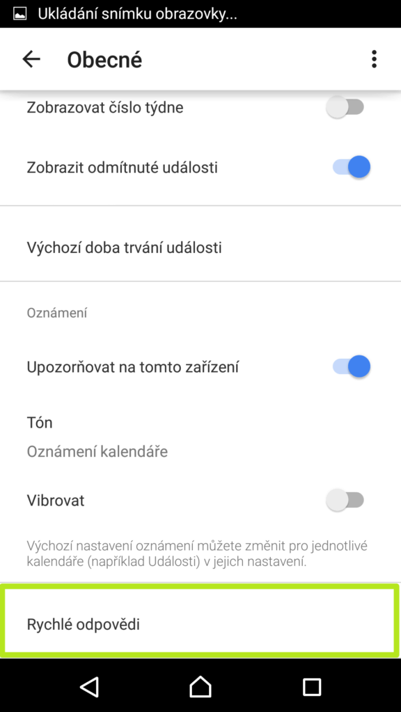 Rychlé odpovědi