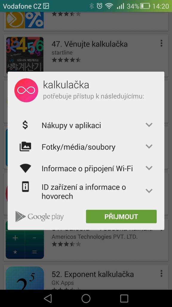 Android pro začátečníky Google Play 15