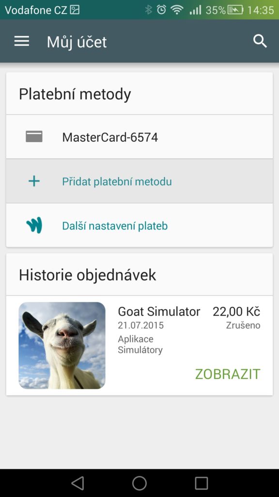 Android pro začátečníky Google Play 27