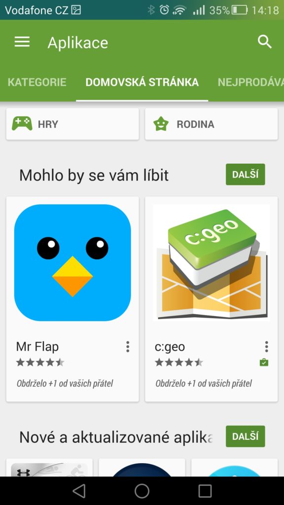 Android pro začátečníky Google Play 8