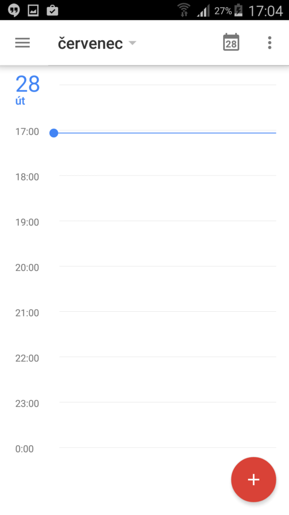 Google kalendář 1