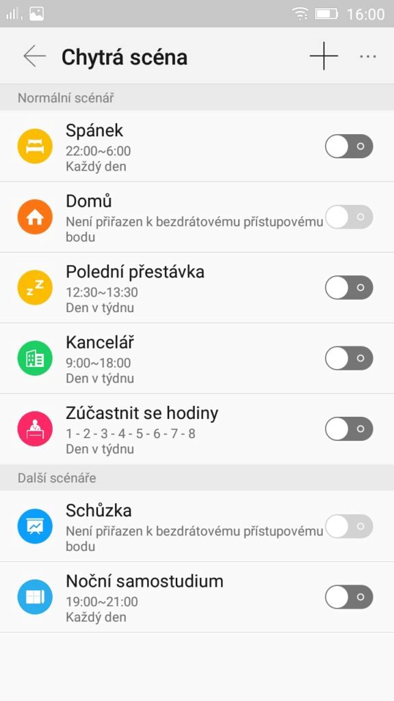Lenovo A7000 chytrá scéna