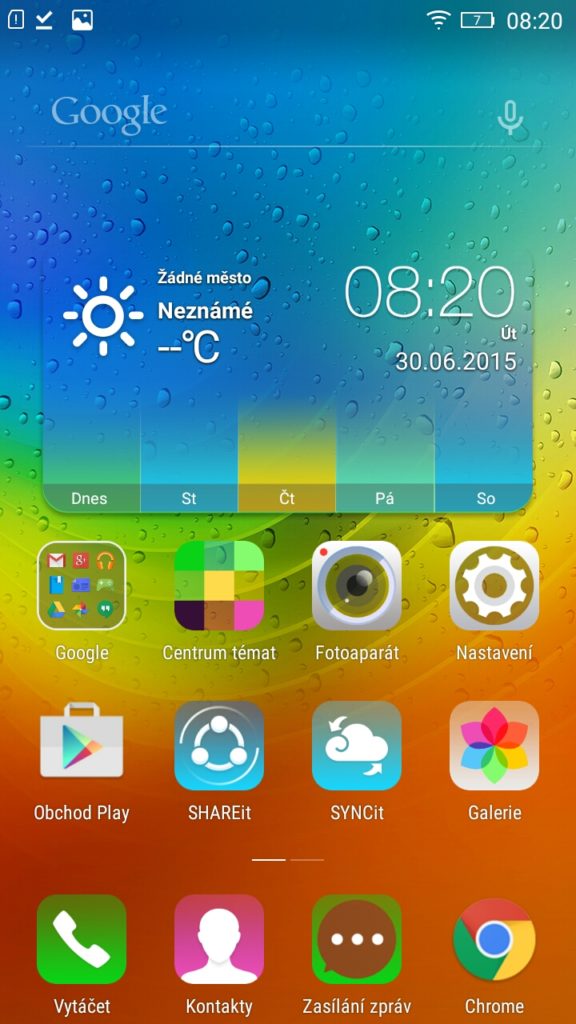 Lenovo A7000 launcher