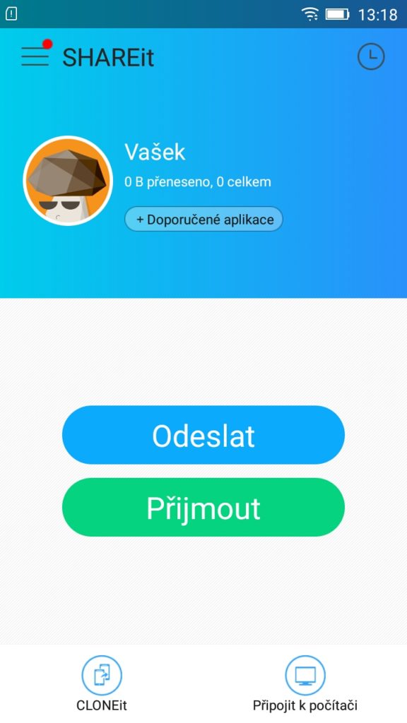 Lenovo A7000 shareit