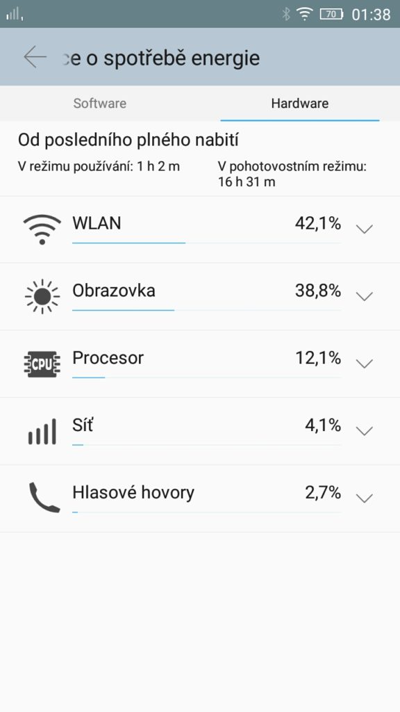 Lenovo A7000 spotřeba energie 2