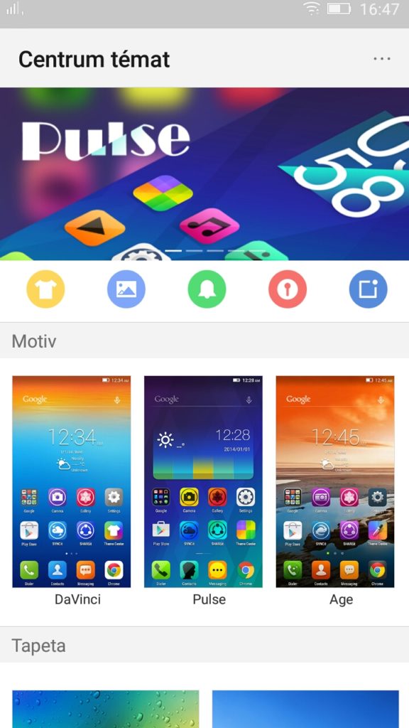 Lenovo A7000 témata