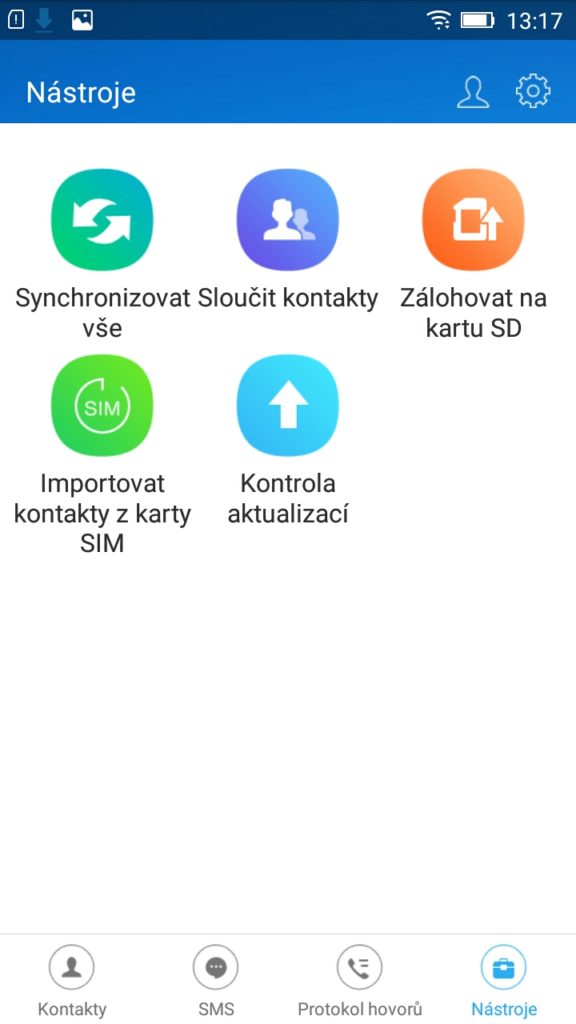 Lenovo A7000 zálohování