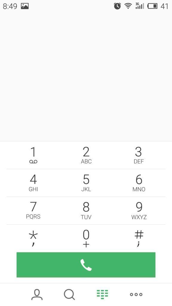 Meizu M2 Note číselník