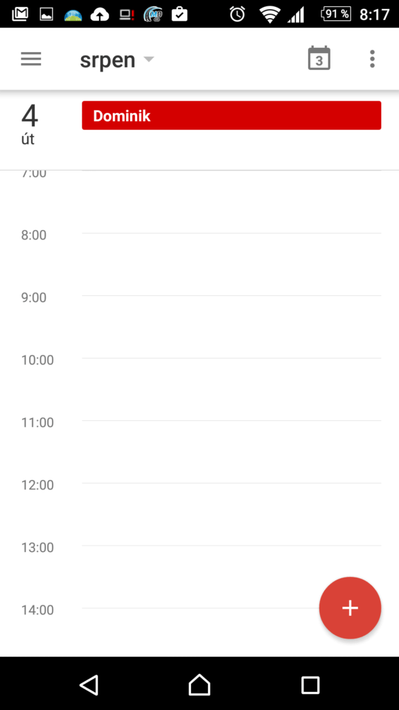 Kalendář Google