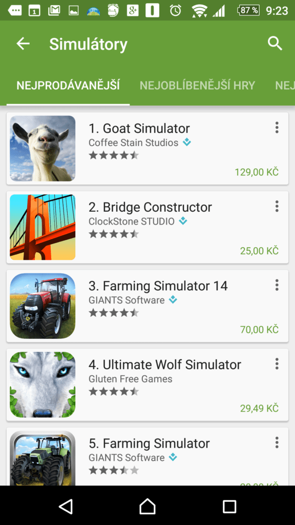 Simulátory