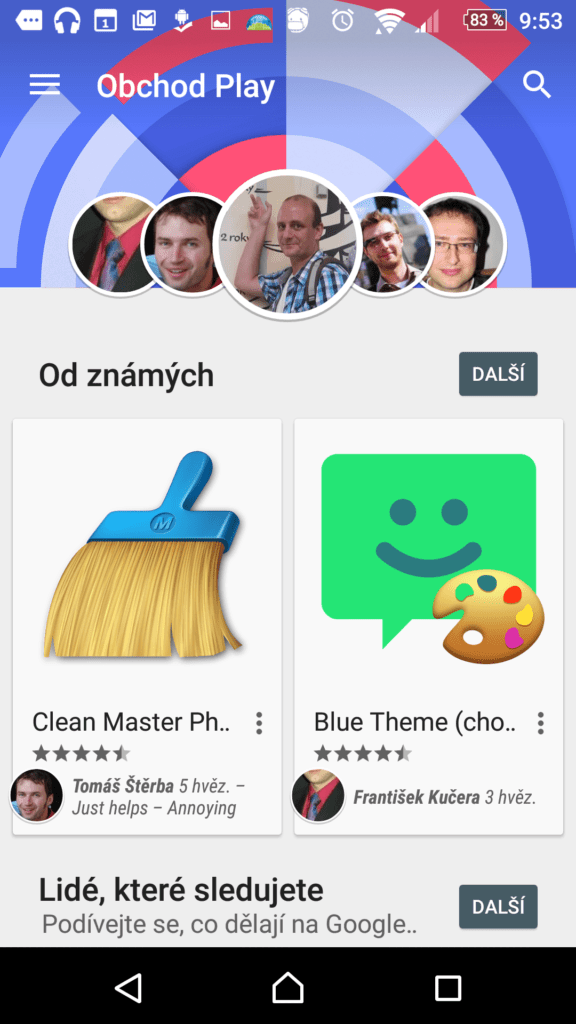 Sekce Lidé