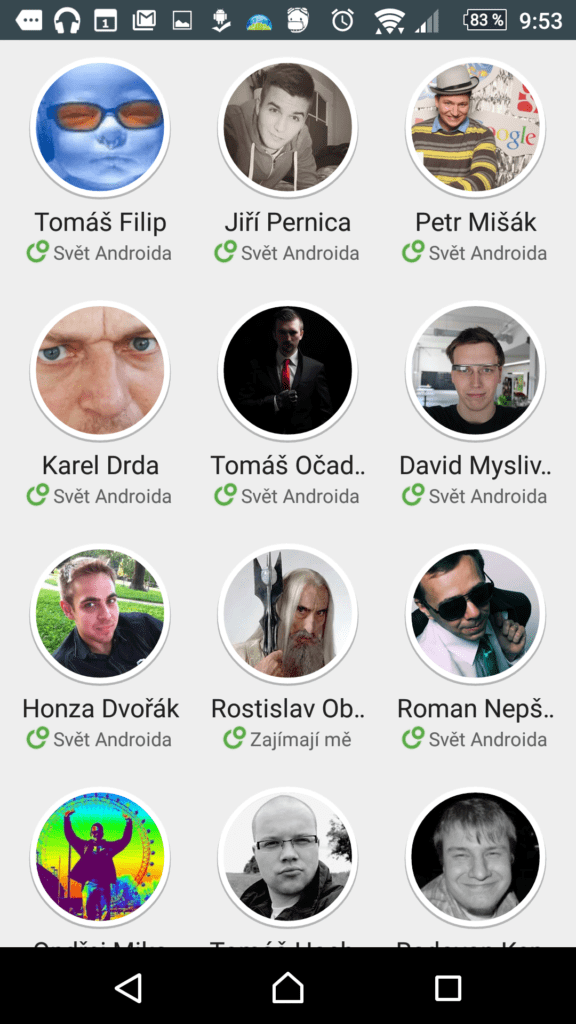 Sekce Lidé