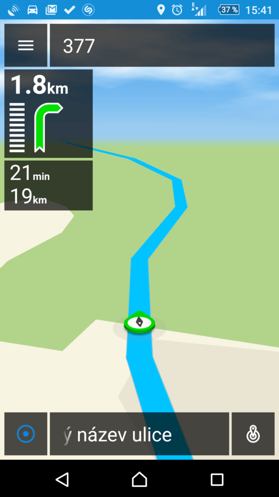Navigace nás vedla do zákazu vjezdu