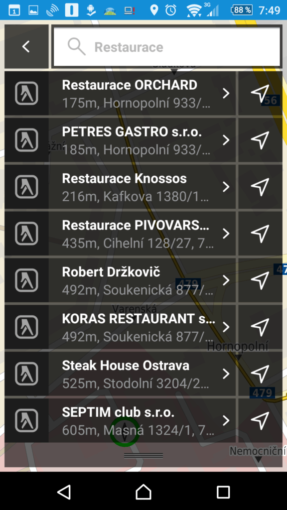 POI: restaurace