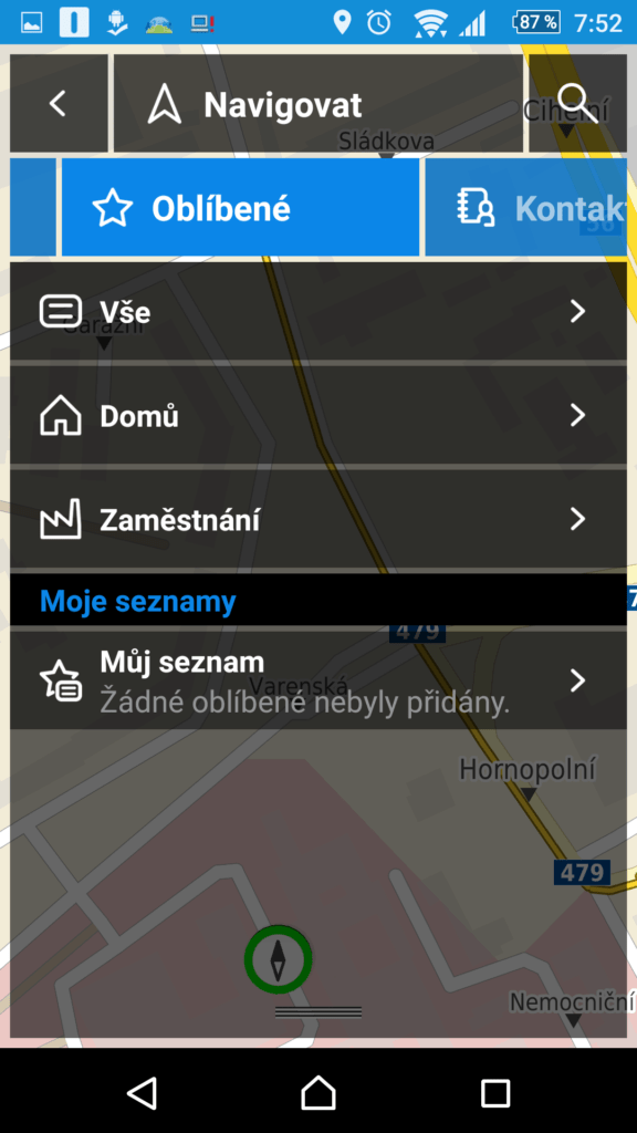Oblíbené položky