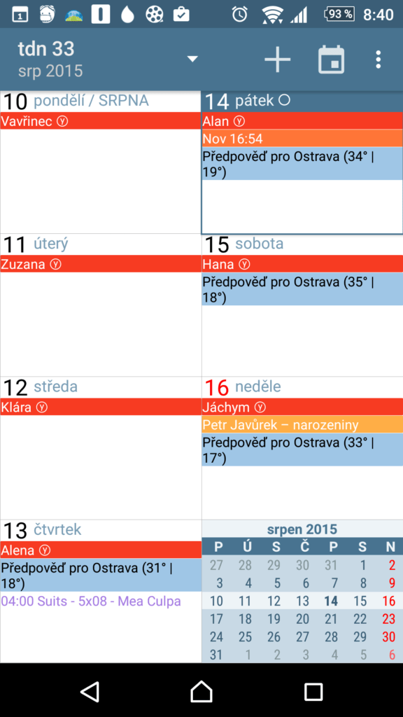 aCalendar+ Calendar & Tasks