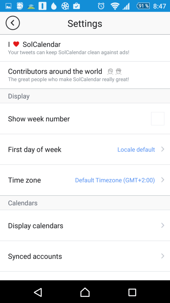 SolCalendar - Calendar / To do