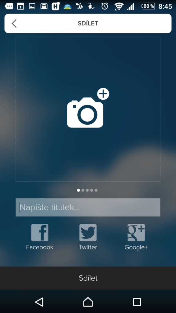 Sdílení na sociální sítě