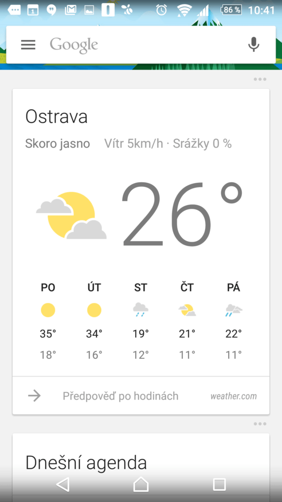 Chytré karty Google