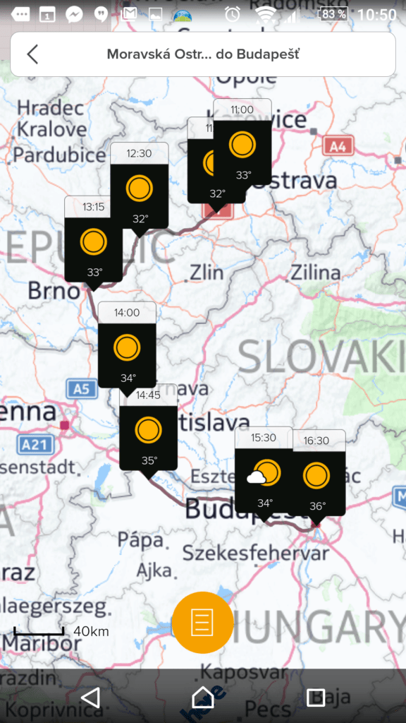 MORECAST - PRO Počasí Zdarma