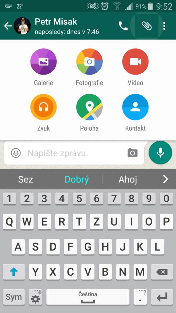Whats app zprávy 3