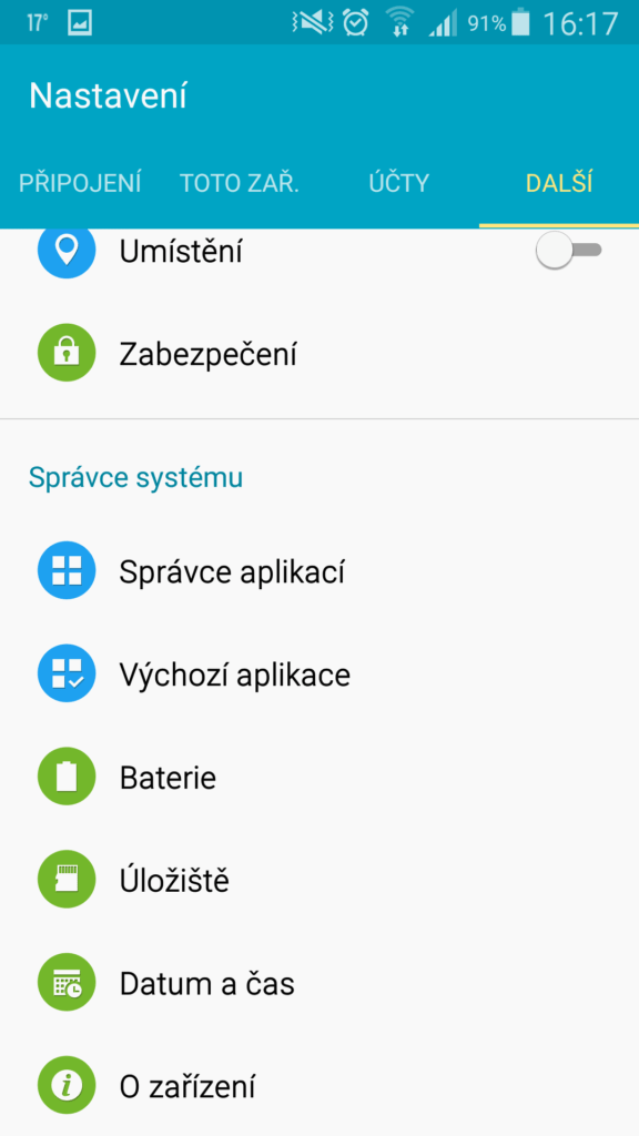 nastavení 1