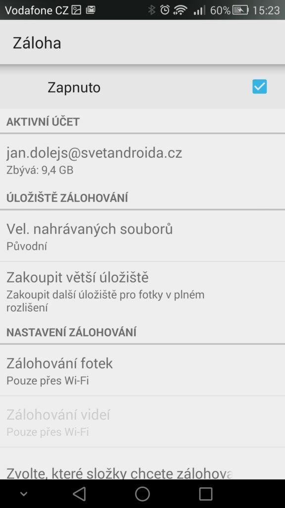 Android pro začátečníky 12 Fotky Google 2