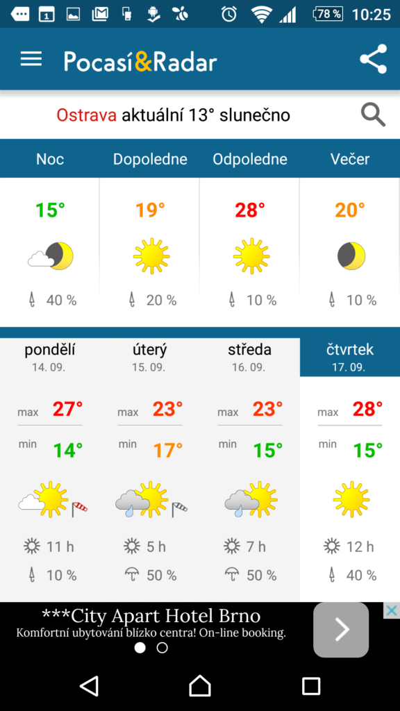 Pocasí & Radar
