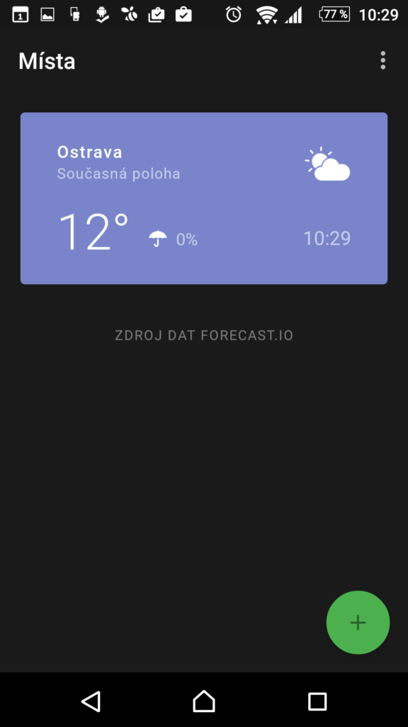 Weather Timeline - Forecast