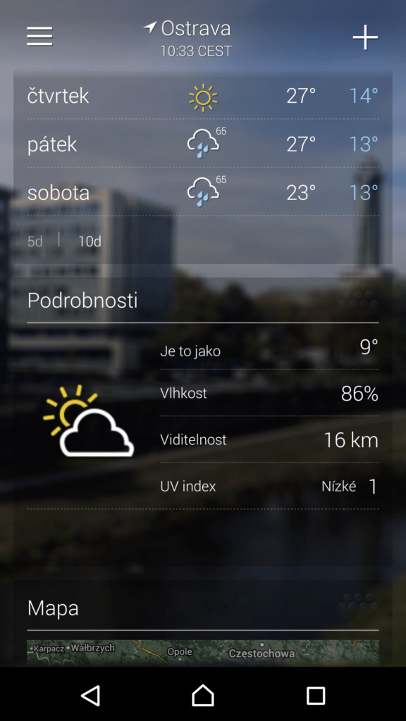 Yahoo Počasí