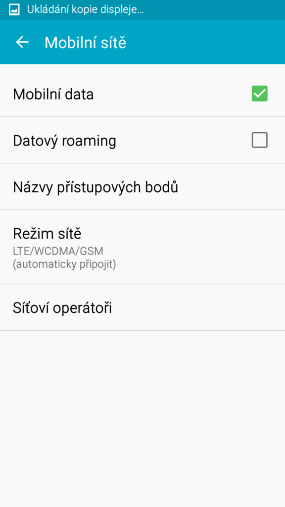 data zaškrtnuty