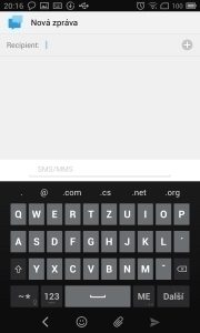 Meizu MX3 - klávesnice