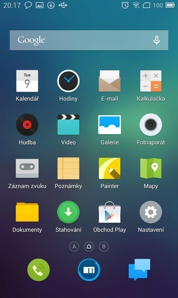 meizu mx3 prostredi flyme os 3 0 3