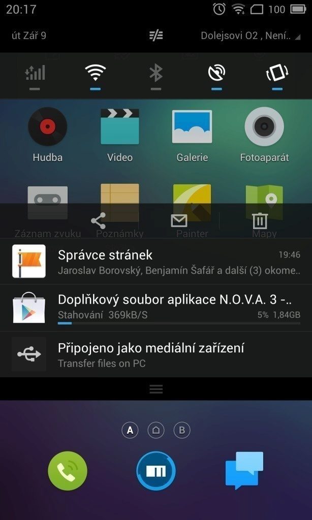 meizu mx3 prostredi flyme os 3 0 4
