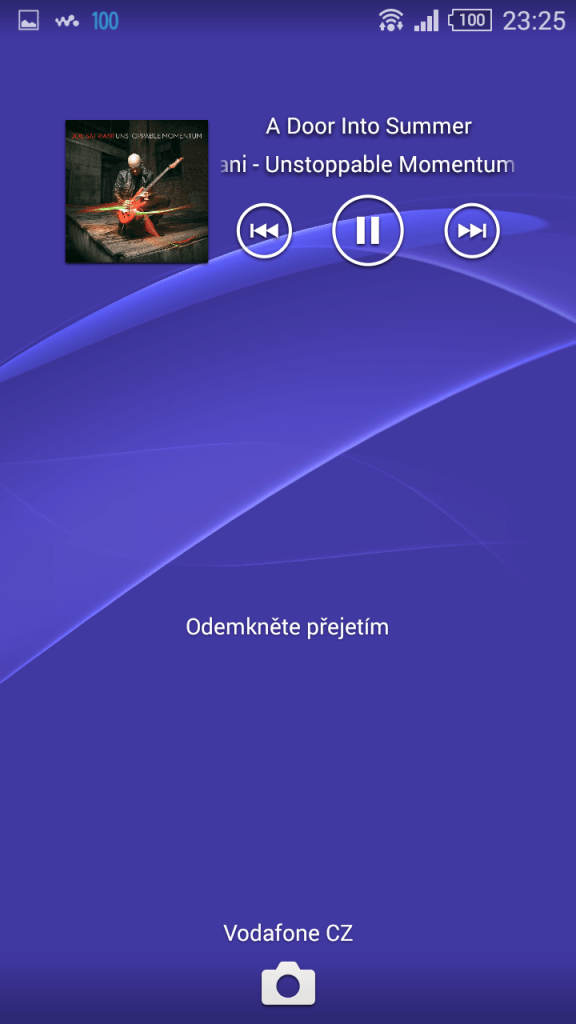 sony xperia z3 compact prehravani hudby walkman 1