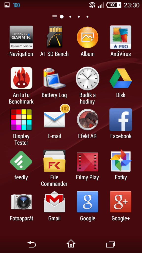 sony xperia z3 compact prostredi systemu android 4 4 4 3