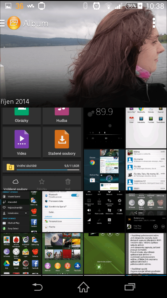 sony xperia z3 prostredi systemu android 4 4 4 14