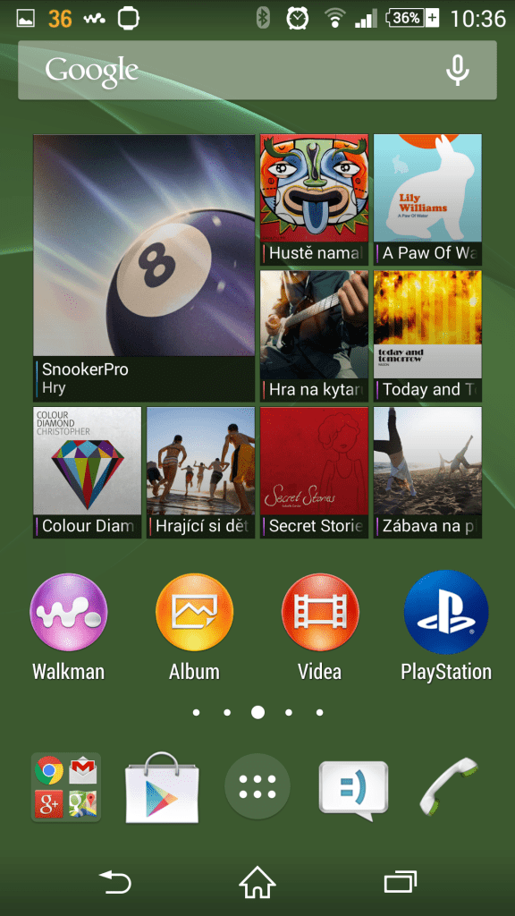 sony xperia z3 prostredi systemu android 4 4 4 3