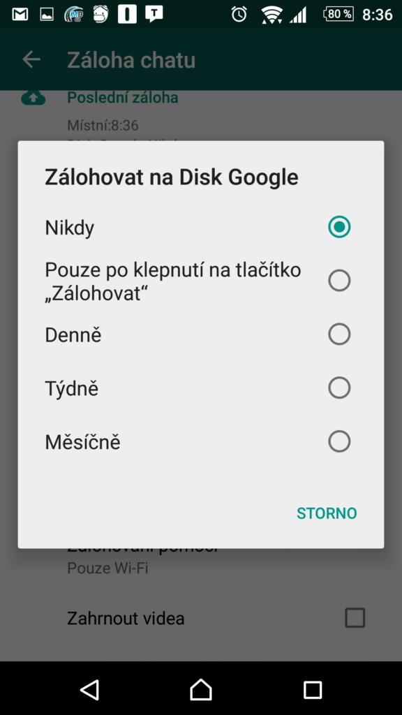 Jak často zálohovat