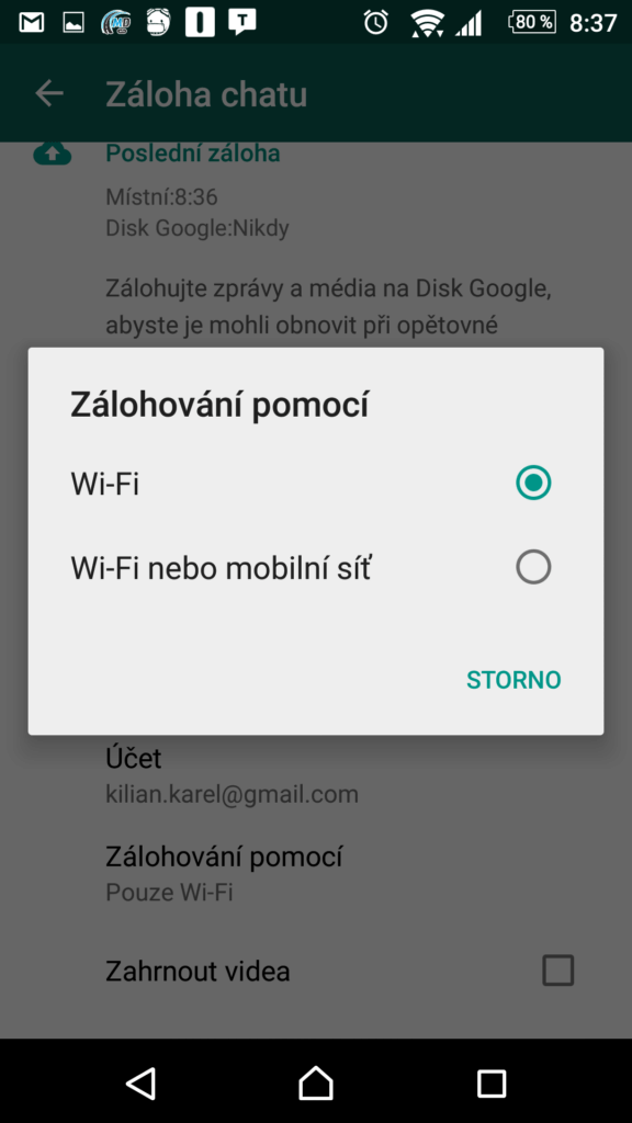 Jak zálohovat data