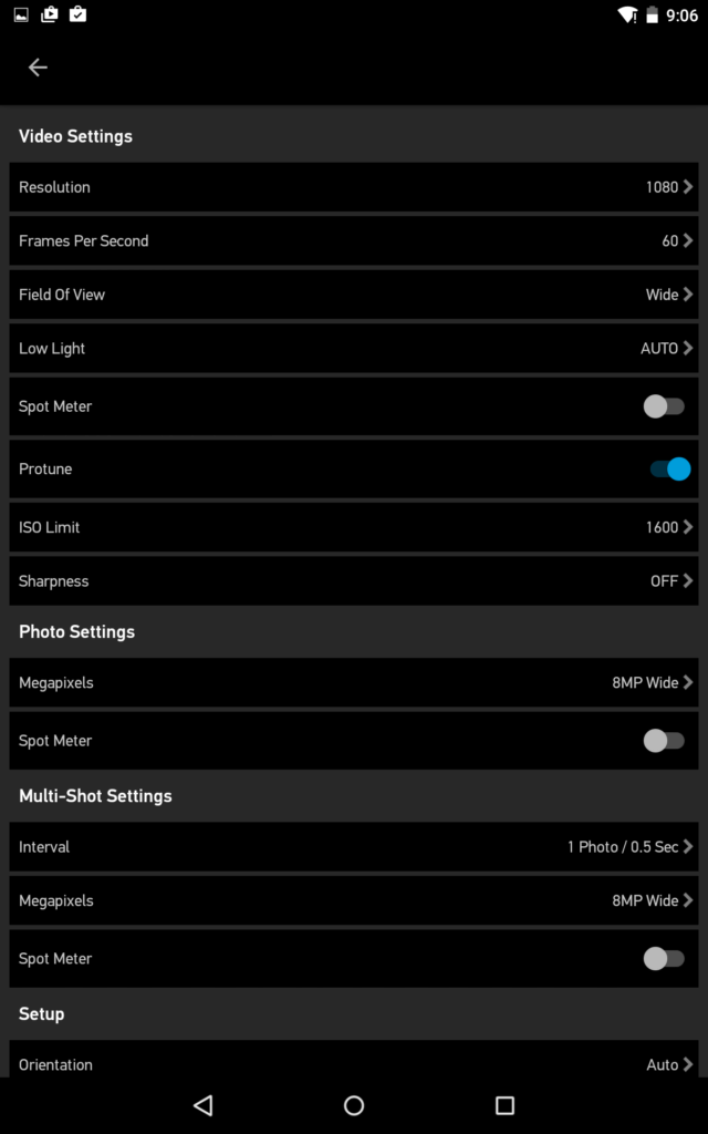 GoPro Hero4 Session app 7