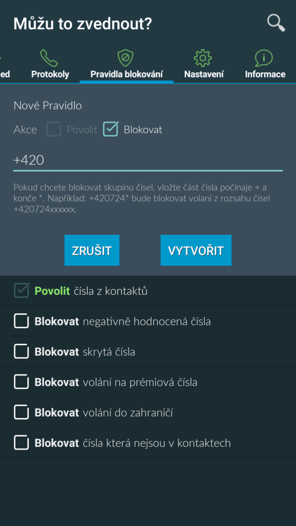 Mužu to zvednout antispam filtry