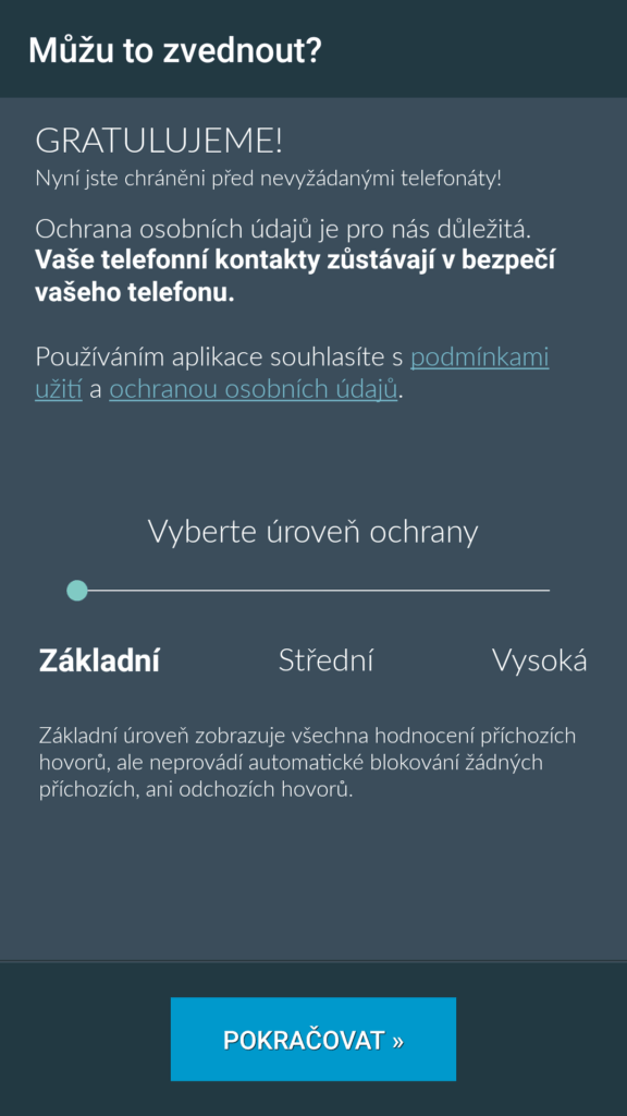 Mužu to zvednout antispam úroveň ocrhany