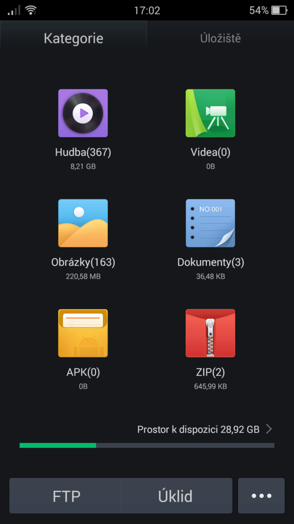 Oppo R7 file manager